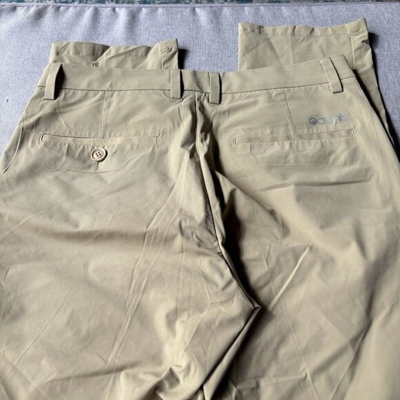 OCLUNLC Autumn Men's Golf Slim Stretch Pants Quick Dry Golf Pants - Picture 3 of 7